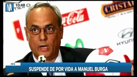 FIFA anuncia sanción ejemplar para Manuel Burga por caso de corrupción (Video: Canal N)