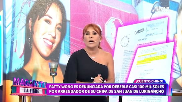 TROME - Patty Wong desaparece tras ser acusada por empresario de deberle astronómica suma desde el 2023