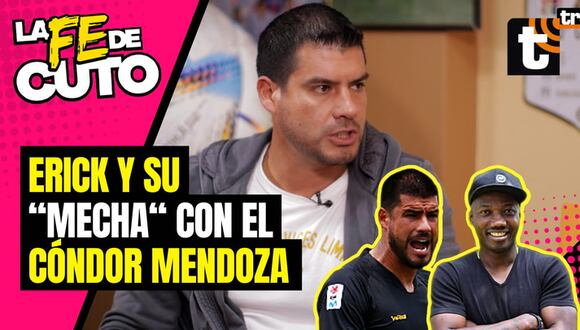 Erick Delgado habla de la “mecha” con “El Cóndor” Mendoza