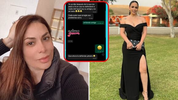 Evelyn Vela deja mensaje a Melissa Klug