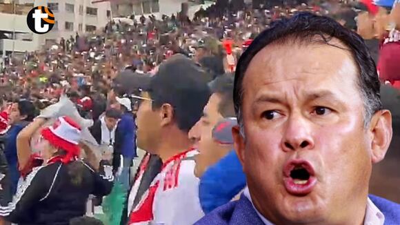 TROME | “Fuera Reynoso”: hinchas peruanos en La Paz piden a gritos salida del DT (Video: Francisco García)