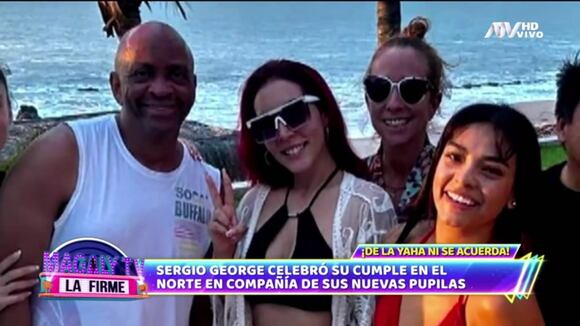 TROME - ¿Sergio George olvido a Yahaira? Productor musical celebra cumple con Cielo Torres y Gaby Zambrano
