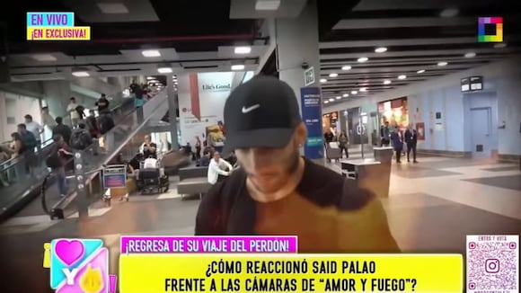 TROME - Said Palao agradece apoyo a Alejandra tras ampay en yate y usa su auto al llegar de viaje: “Mi esposa”