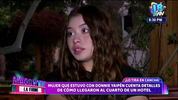 TROME | Yanira Higginson, la chica del ampay con Donnie Yaipén (Magaly Tv)