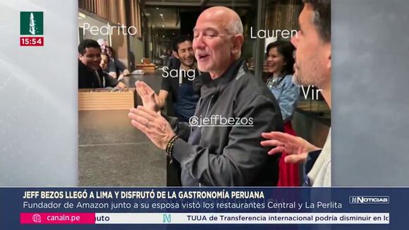 TROME | Jeff Bezos en Lima (Canal N)