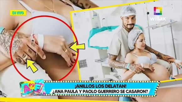 TROME - ¿Paolo Guerrero y Ana Paula Consorte se casaron? Pareja luce aros que serían de matrimonio