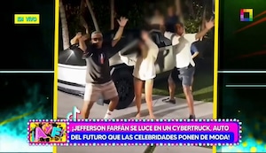 La ‘Foquita se luce con su Tesla Cybertruck de 100 mil dólares al estilo de Justin Bieber y Lady Gaga