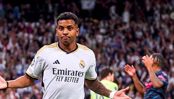 Copy of Gol de Rodrygo para el 2-1 de Real Madrid vs. Manchester City. (Video: ESPN)