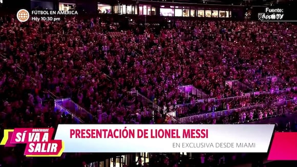 Presentación de Messi