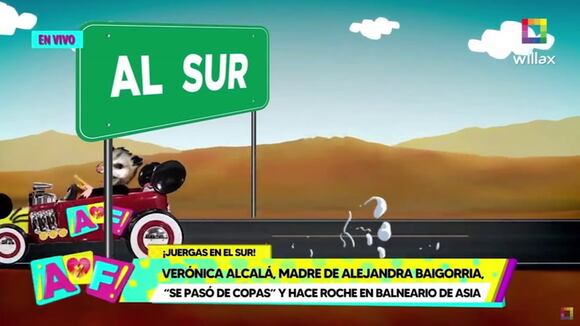 TROME | Verónica Alcalá, madre de Alejandra Baigorria, se pasó de copas en balneario de Asia
