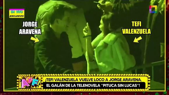 TROME | Jorge Aravena es captado junto a Tefy Valenzuela (Amor y Fuego)