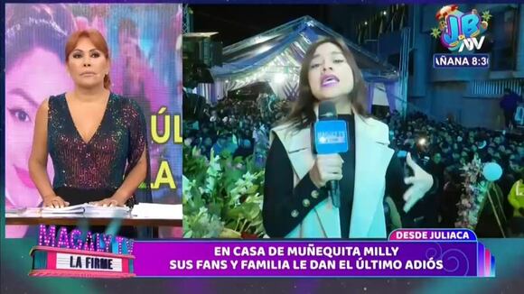 TROME | 5 mil personas despiden a la Muñequita Milly (Magaly Tv)