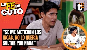 Edwin Retamoso y la vez que se enfrentó a un jugador de su propio equipo en Chile