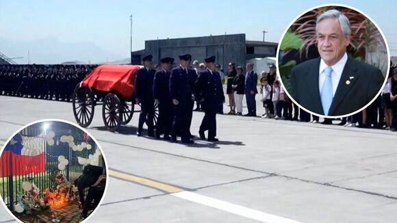 Inicio de funerales de Sebastián Piñera