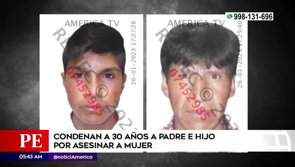 Canta: Padre e hijo son condenados con 30 años de prisión por haber matado a su familiar