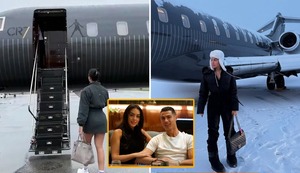 El lujoso jet privado de Cristiano y Georgina: así es la aeronave de 50 millones de euros