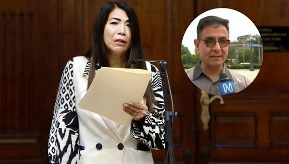 El extrabajador Rafael Cabrejos Vela afectado por recorte de sueldo por parte de suspendida congresista María Cordero.