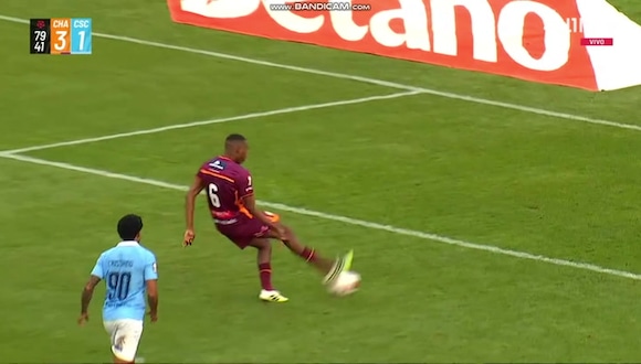 Gol de Abdiel Ayarza para el 3-1 de Los Chankas vs. Sporting Cristal. (Video: L1 MAX)