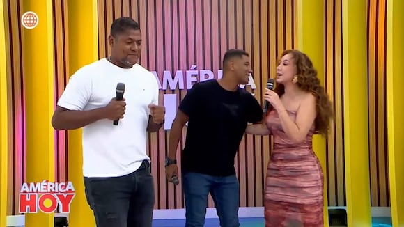 Luigui Carbajal es retirado del set de América Hoy