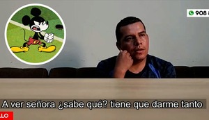 Arrestan a ‘Mickey Mouse’: sujeto detenido extorsionaba imitando la voz de personaje animado en Trujillo