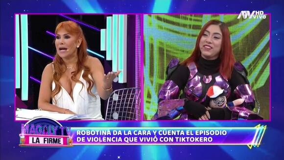TROME - Magaly felicita a ‘Robotina’ por terminar con ‘Miguelito’ tras agredirla: “A la primera señal le dijiste adiós”