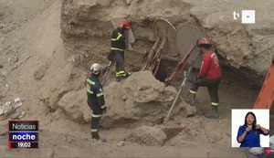 Chorrillos: un muerto y un herido tras desprendimiento de pesada roca en playa La Chira
