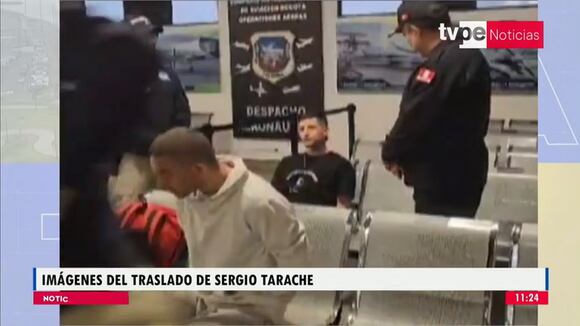 Sergio Tarache es extraditado