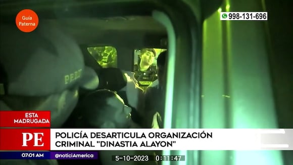 SJL: PNP detiene a líder de banda criminal vinculada al Tren de Aragua