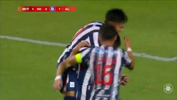 TROME Alan Cantero anotó el primer gol de Alianza Lima en el 2026 (Disney+)