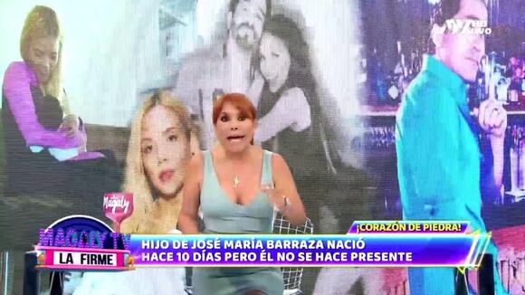 TROME | José María Barraza: madre de su hijo indignada porque cantante le pide prueba de ADN