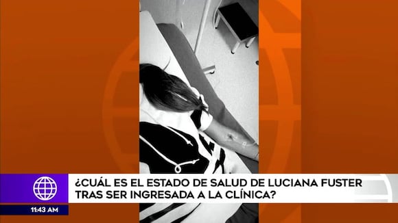 Luciana Fuster habla de su estado de salud