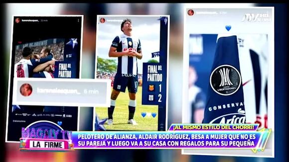 TROME - ¡AMPAY! Aldair Rodríguez besa a mujer en el auto de su novia: jugador tiene relación de 10 años y una hija