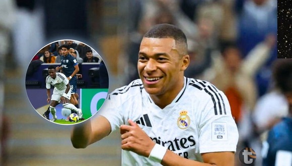 Mbappé pone el 1-0 de Real Madrid en Copa Intercontinental (Video: DSports).