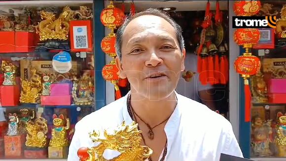Maestro esotérico John Choy, desde la calle Capón, habla sobre cierre del Año del Conejo de agua para dar bienvenida al Año del Dragón de madera. (Video: Alan Ramírez).