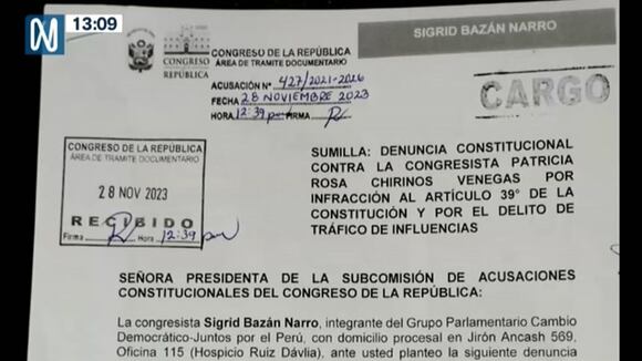 TROME | Sigrid Bazán vs. Patricia Chirinos