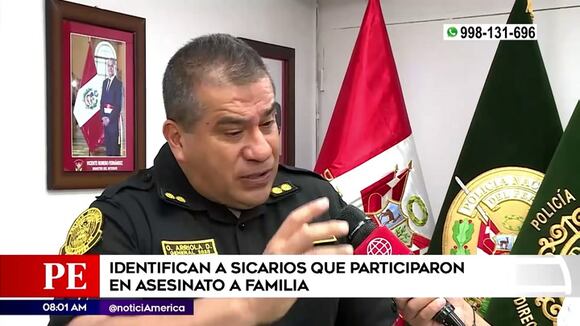 Identifican a sicarios que participaron en asesinato de familia