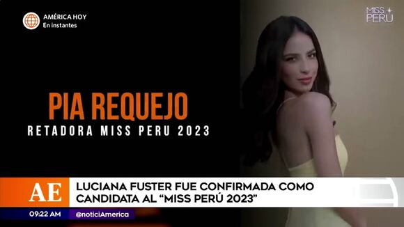 Luciana Fuster, candidata al Miss Perú