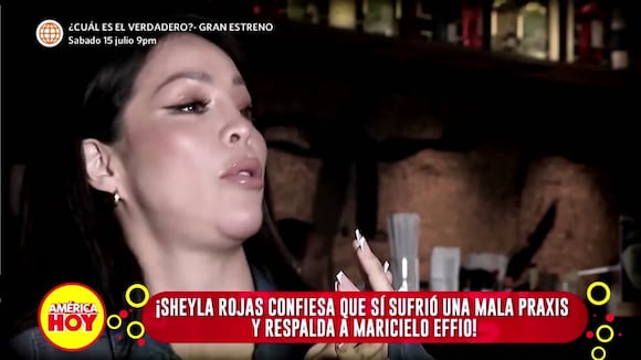 Sheyla Rojas y la mala praxis