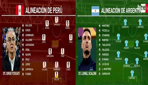 Perú vs Argentina: Posibles alineaciones de los dirigidos por Fossati y Scaloni