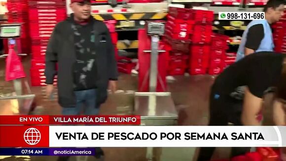 Madre de familia se queja por aumento de precio del pescado