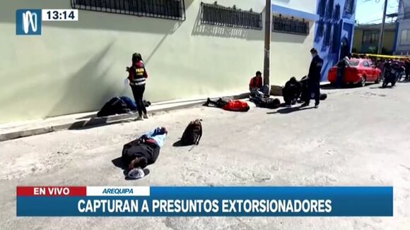 TROME - Cae banda de extranjeros liderada por venezolana en Arequipa: Tenían granada de guerra y carta con bala