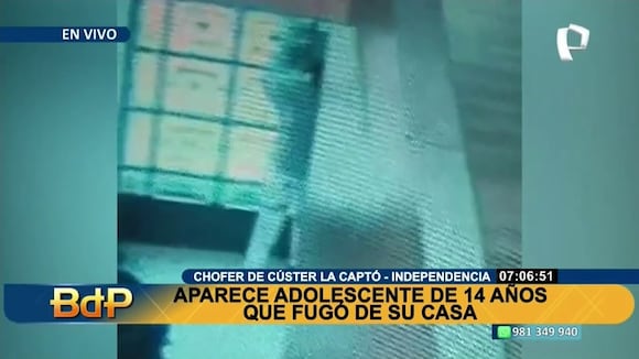 TROME | Aparece menor en Independencia, pero abusada