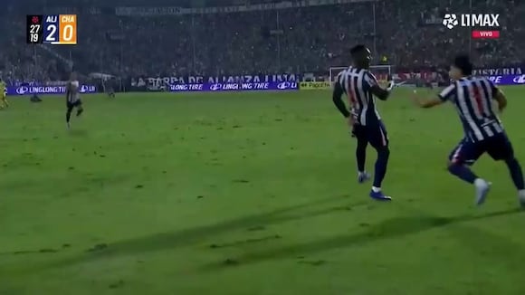 ¡Matute se vino abajo! Eryc Castillo sacó toda su potencia y puso el 2-0 de Alianza Lima | Video: Liga1 Max