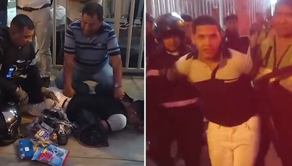 Pueblo Libre: Captura de ladrón a manos de civiles