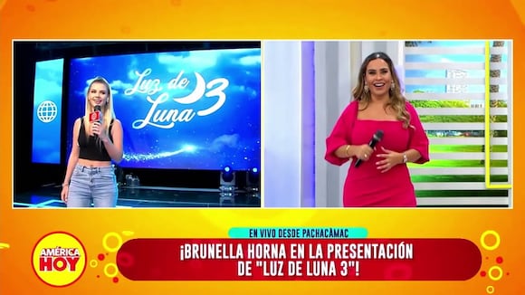 Giselo vacila en vivo a Brunella Horna
