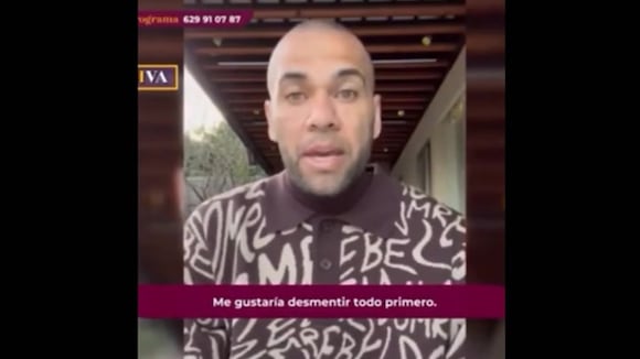 Dani Alves hizo su descargo de acusación de señorita por 'tocamientos' en Barcelona (Antena 3)