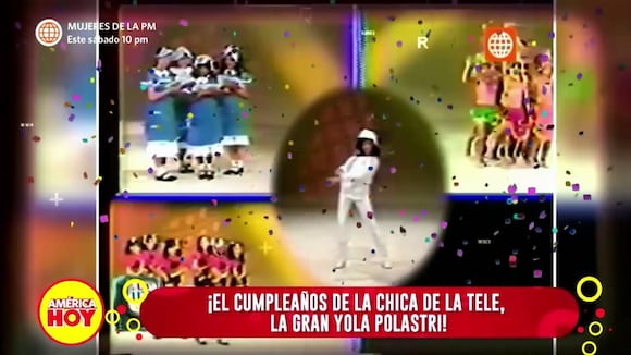 Cumpleaños de Yola Polastri
