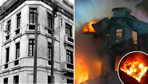 Incendio en casona del Centro Histórico de Lima