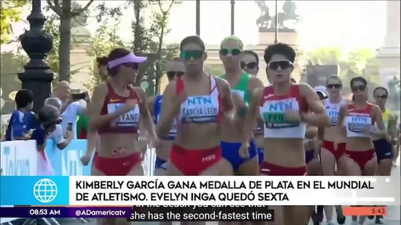 Kimberly García ganó medalla de plata en Budapest (Video: América)