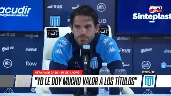 Fernando Gago habla sobre el plazo para debut de Poalo Guerrero en Racing (video ESPN)